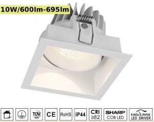 Hoteli i apartmani 10W LED square 82