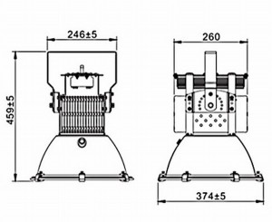 K21-GK-016-100W dimenzije