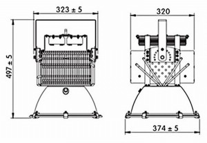 K21-GK-016-400W dimenzije