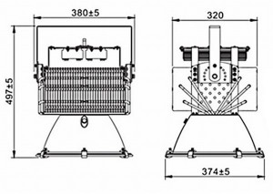 K21-GK-016-500W dimenzije