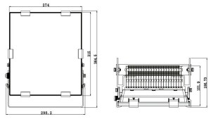 K21-TGA-150W dimenzije