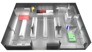 3D simulacija rasvjete trgovine