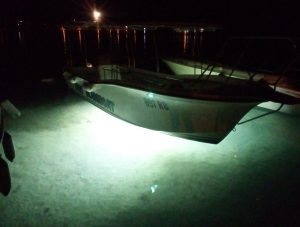 IP68 LED - u trupu brodice (glasboot)